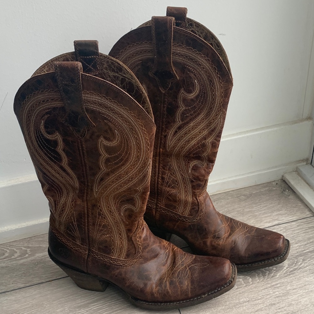 Ariat Brown Heeled Boots